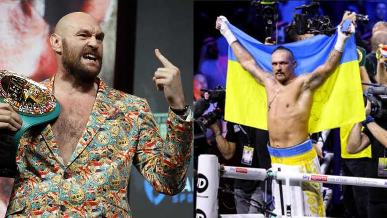 Ф'юрі та Усик / колаж Спорт 24 Ф'юрі та Усик / колаж Спорт 24