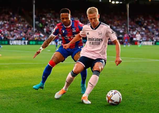 Зінченко асистує Мартінеллі Зінченко асистує Мартінеллі