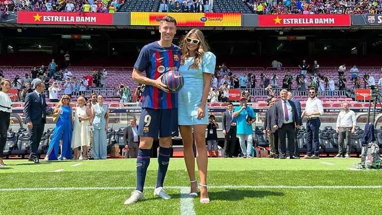 Анна и Роберт Левандовски / фото из соцсетей Анна и Роберт Левандовски / фото из соцсетей