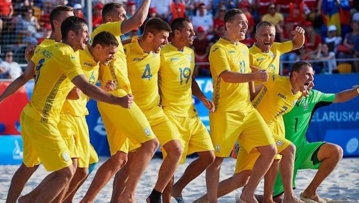 Сборная Украины по пляжному футболу вышла в 1/4 отбора на Всемирные игры