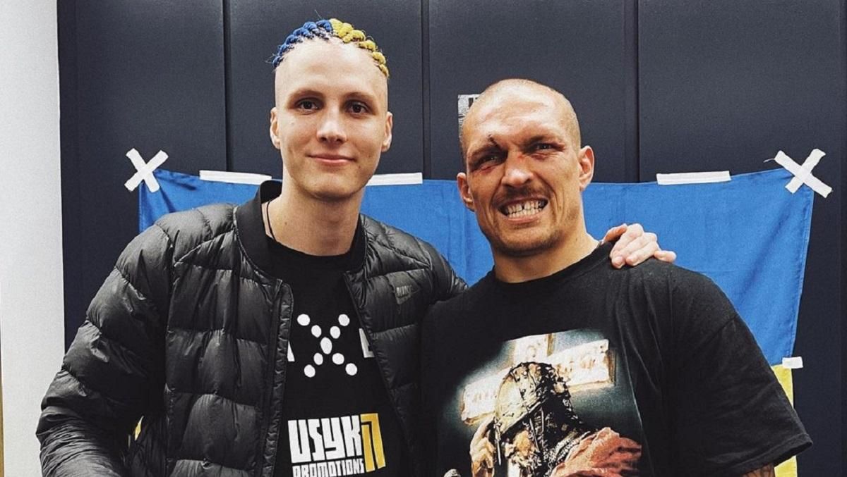 Даниэль Лапин и Александр Усик / Фото из соцсетей