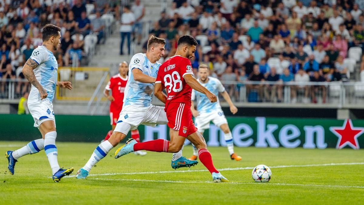 Противостояние Динамо и Бенфики / Twitter киевлян