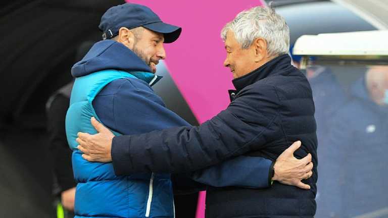 Игор Йовичевич и Мирча Луческу / Сайт СК Днепр-1 Игор Йовичевич и Мирча Луческу / Сайт СК Днепр-1