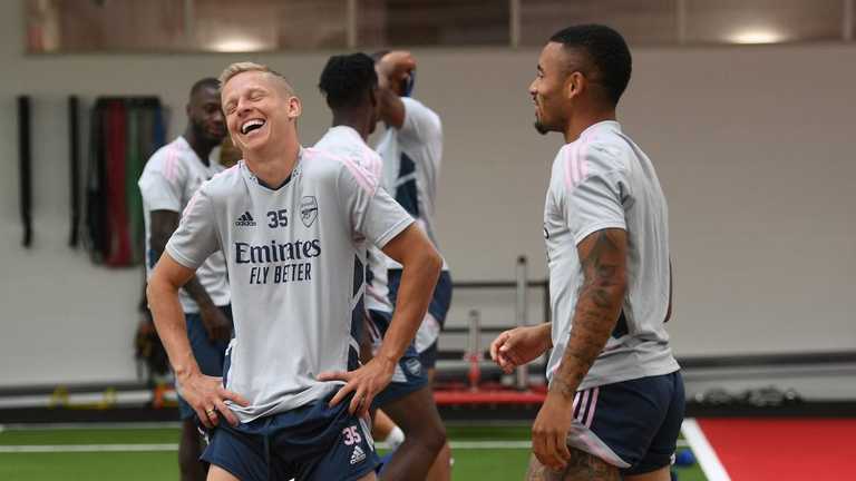 Александр Зинченко и Габриэл Жезус / Twitter Арсенала Александр Зинченко и Габриэл Жезус / Twitter Арсенала