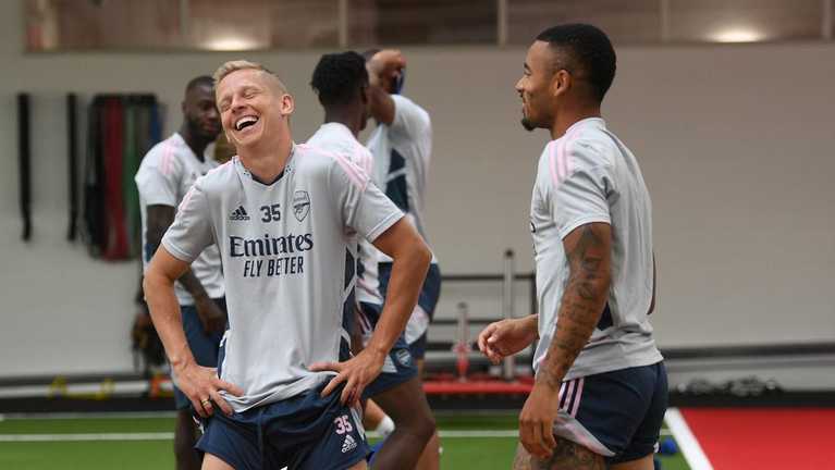 Александр Зинченко и Габриэл Жезус / Twitter Арсенала