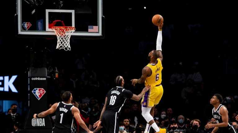 Лос-Анджелес Лейкерс – Бруклин Нетс / Фото из открытых источников Лос-Анджелес Лейкерс – Бруклин Нетс / Фото из открытых источников