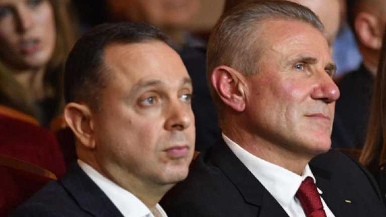 Вадим Гутцайт та Сергій Бубка / Фото НОК Вадим Гутцайт та Сергій Бубка / Фото НОК