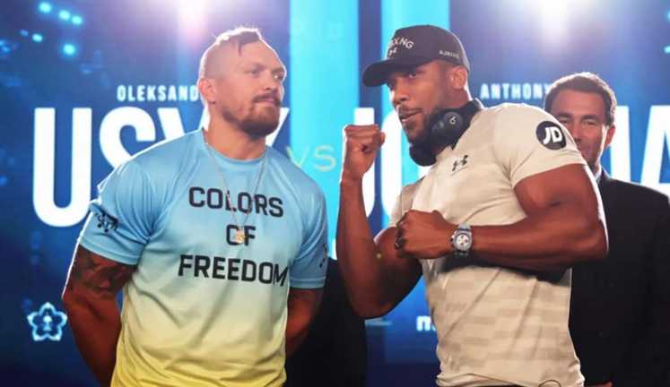 Усик против Джошуа / фото Matchroom Boxing Усик против Джошуа / фото Matchroom Boxing