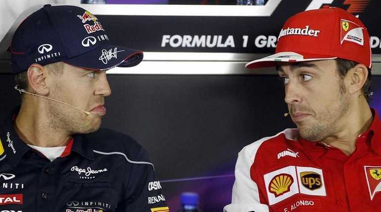 Феттель и Алонсо / фото DPA Феттель и Алонсо / фото DPA
