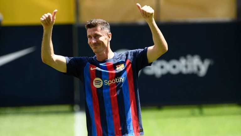 Роберт Левандовски / фото Барселона Роберт Левандовски / фото Барселона