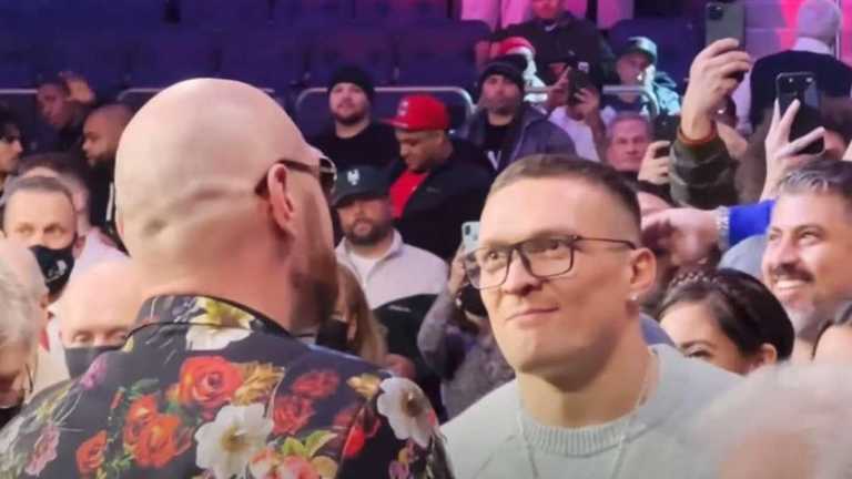 Ф'юрі та Усик / Фото з відкритих джерел Ф'юрі та Усик / Фото з відкритих джерел