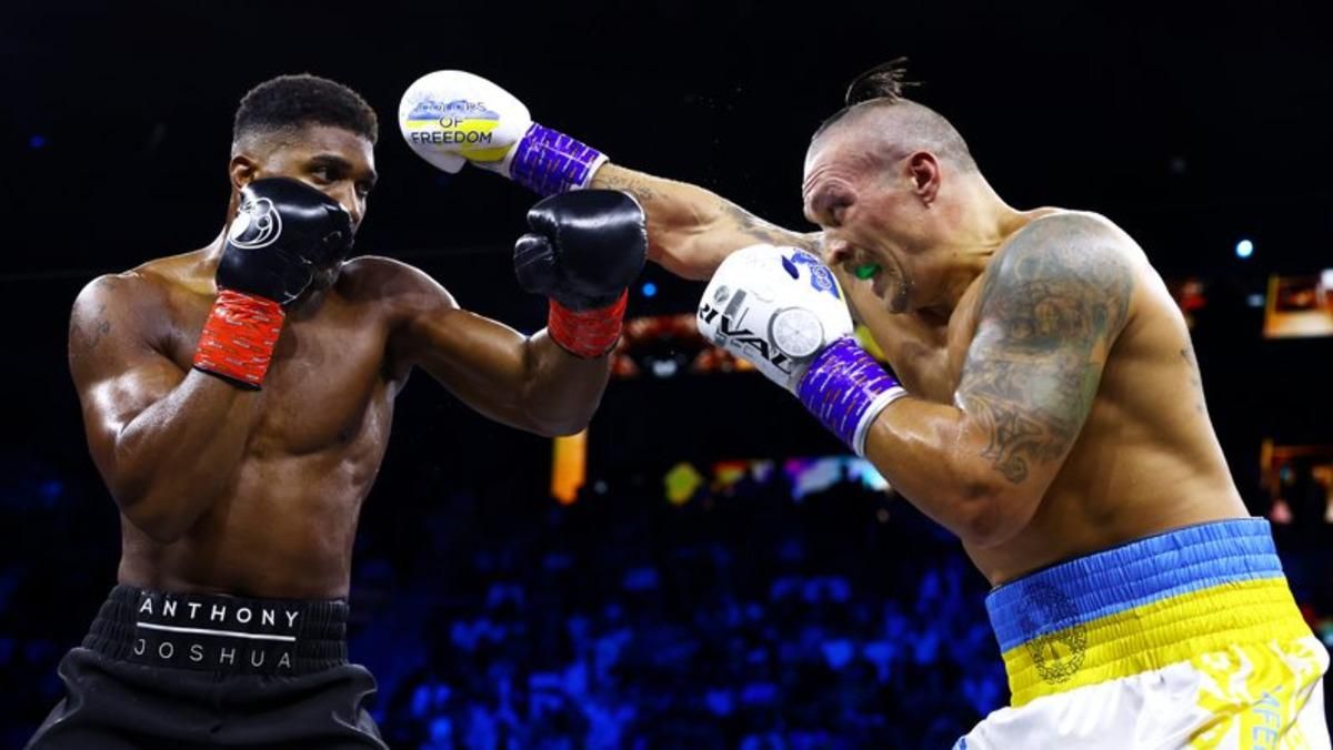 Джошуа и Усик / фото из открытых источников