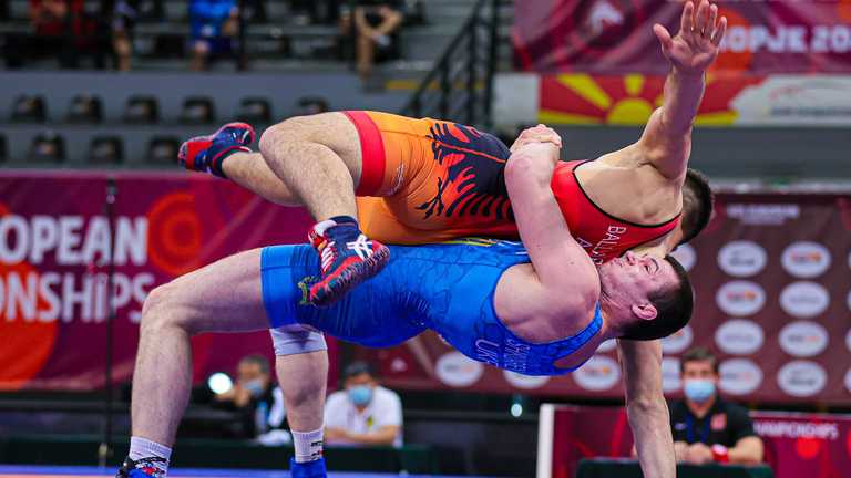 Сборная Украины по борьбе удачно съездила в Германию / фото Ukrwrestling Сборная Украины по борьбе удачно съездила в Германию / фото Ukrwrestling