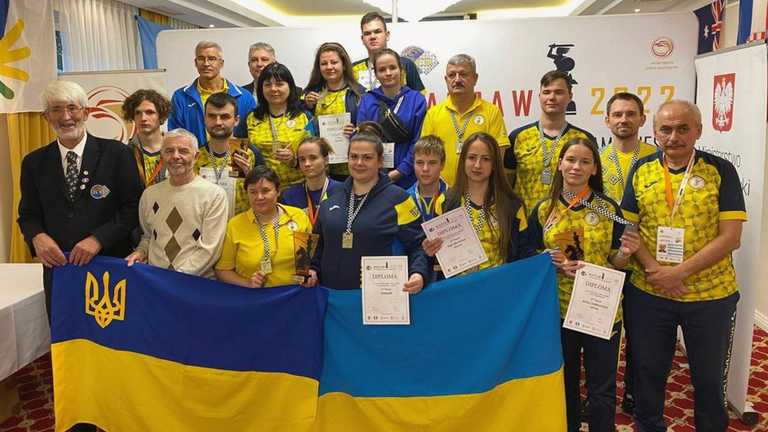 Дефлимпийская сборная Украины / фото Национального комитета спорта людей с инвалидностью Украины