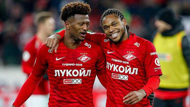 Зе Луїш та Луїс Адріано / фото Спартак Зе Луїш та Луїс Адріано / фото Спартак