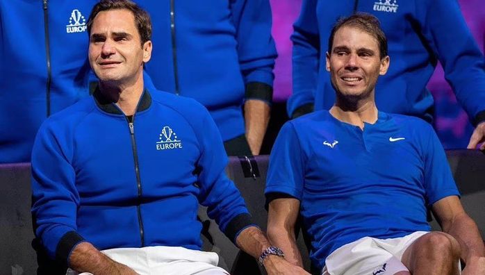 Не сдерживали слез: Федерер провел последний матч в карьере – в паре с Надалем