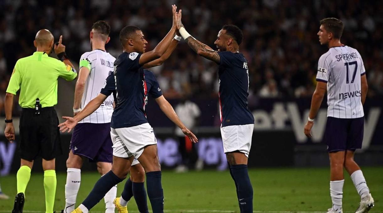 Мбаппе и Неймар / AFP