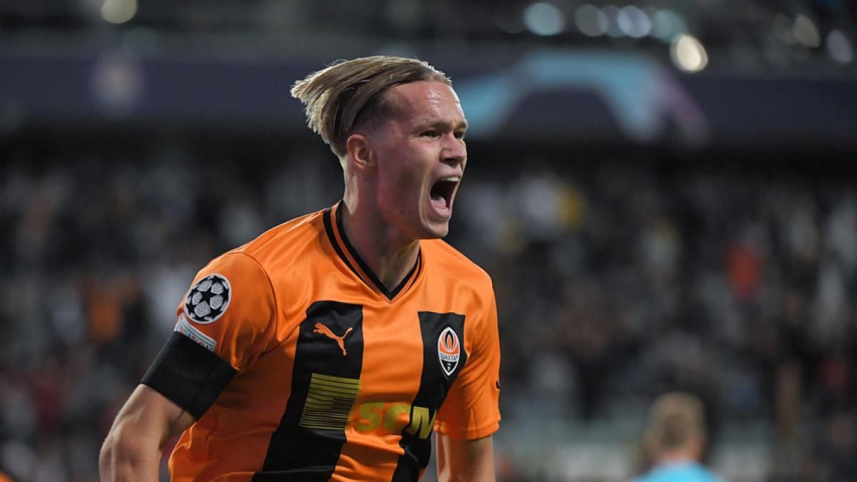 Михайло Мудрик / фото ФК Шахтар