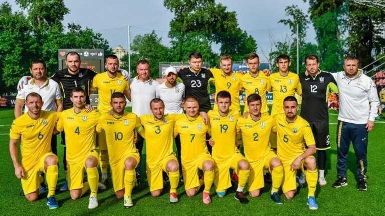 Сборная Украины из сокки / фото из открытых источников Сборная Украины из сокки / фото из открытых источников