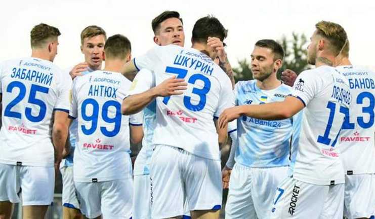 Денис Антюх з партнерами / фото ФК Динамо Денис Антюх з партнерами / фото ФК Динамо