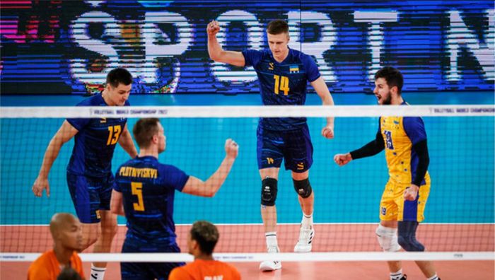 Украина сенсационно разгромила Нидерланды и впервые в истории сыграет в 1/4 финала ЧМ по волейболу