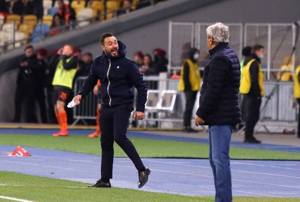 Роберто Де Дзербі та Мірча Луческу / Сайт Шахтаря