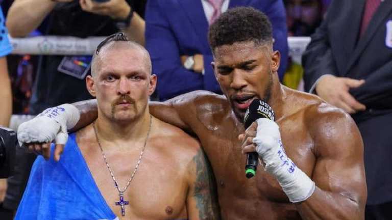 Усик – Джошуа / Фото Matchroom Boxing Усик – Джошуа / Фото Matchroom Boxing