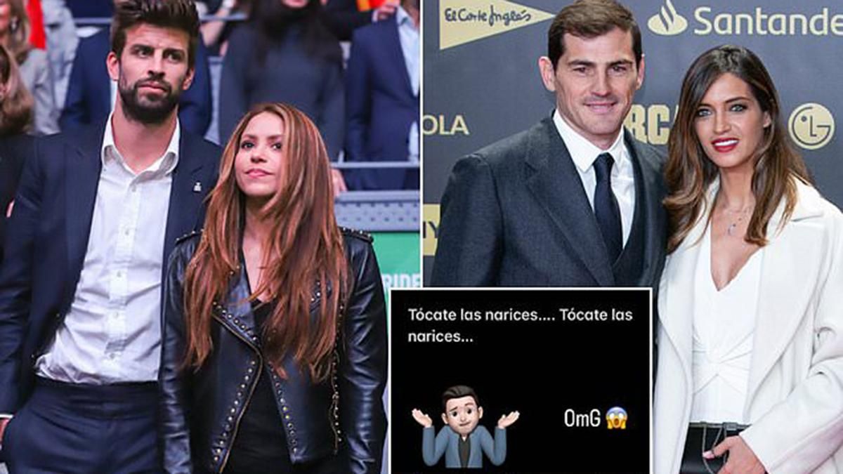Піке з Шакірою та Касільяс з Карбонеро / Колаж Daily Mail Піке з Шакірою та Касільяс з Карбонеро / Колаж Daily Mail