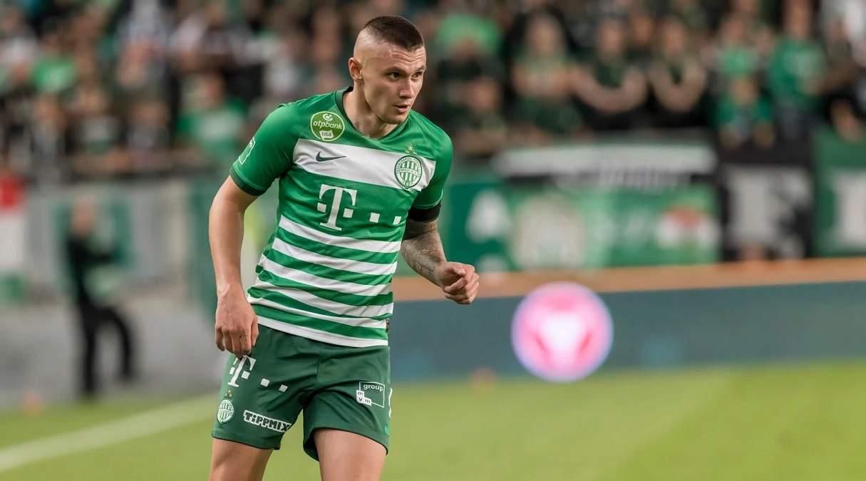 Олександр Зубков / Фото ФК Ференцварош Олександр Зубков / Фото ФК Ференцварош