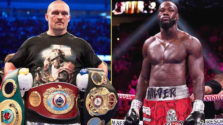 Усик против Уайлдера / фото Fightnews Усик против Уайлдера / фото Fightnews