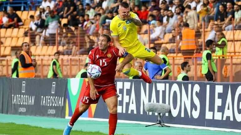 Вірменія – Україна – 0:5 / Сайт УАФ Вірменія – Україна – 0:5 / Сайт УАФ
