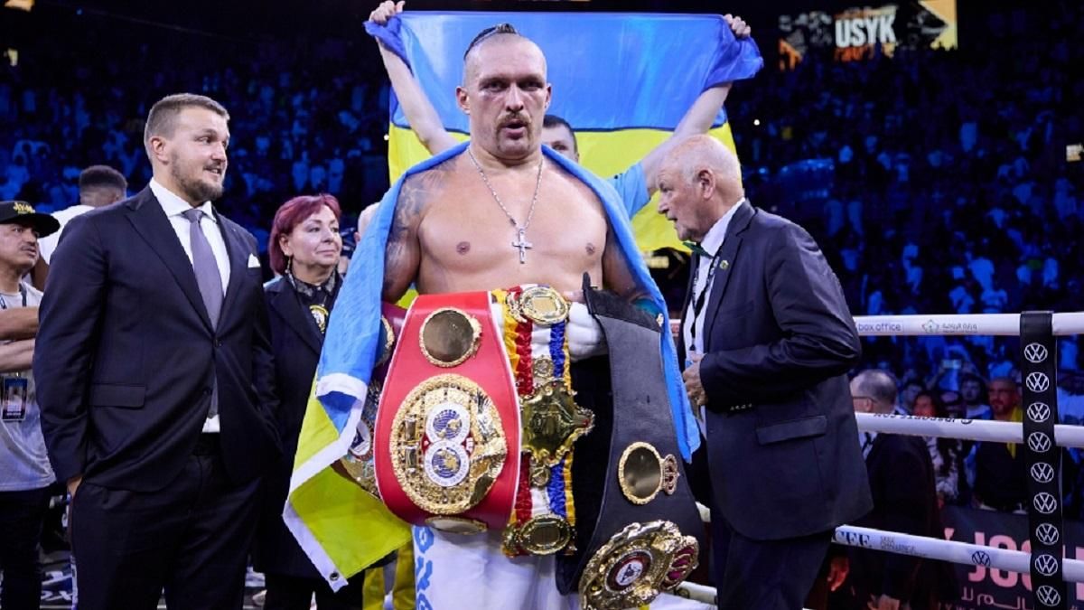 Олександр Усик / Фото Matchroom Boxing