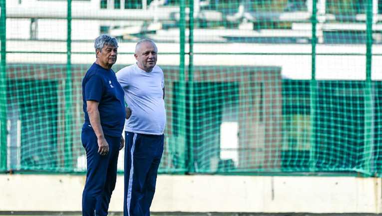 Луческу и Суркис / Сайт Динамо Луческу и Суркис / Сайт Динамо