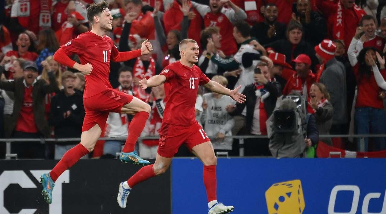 Дания одолела Францию / фото AFP Дания одолела Францию / фото AFP