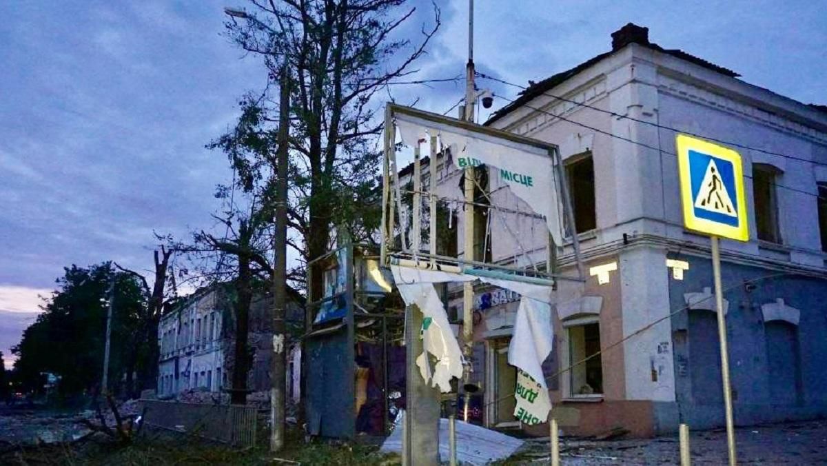 Последствия ракетного удара по Днепропетровщине / Фото Валентина Резниченко