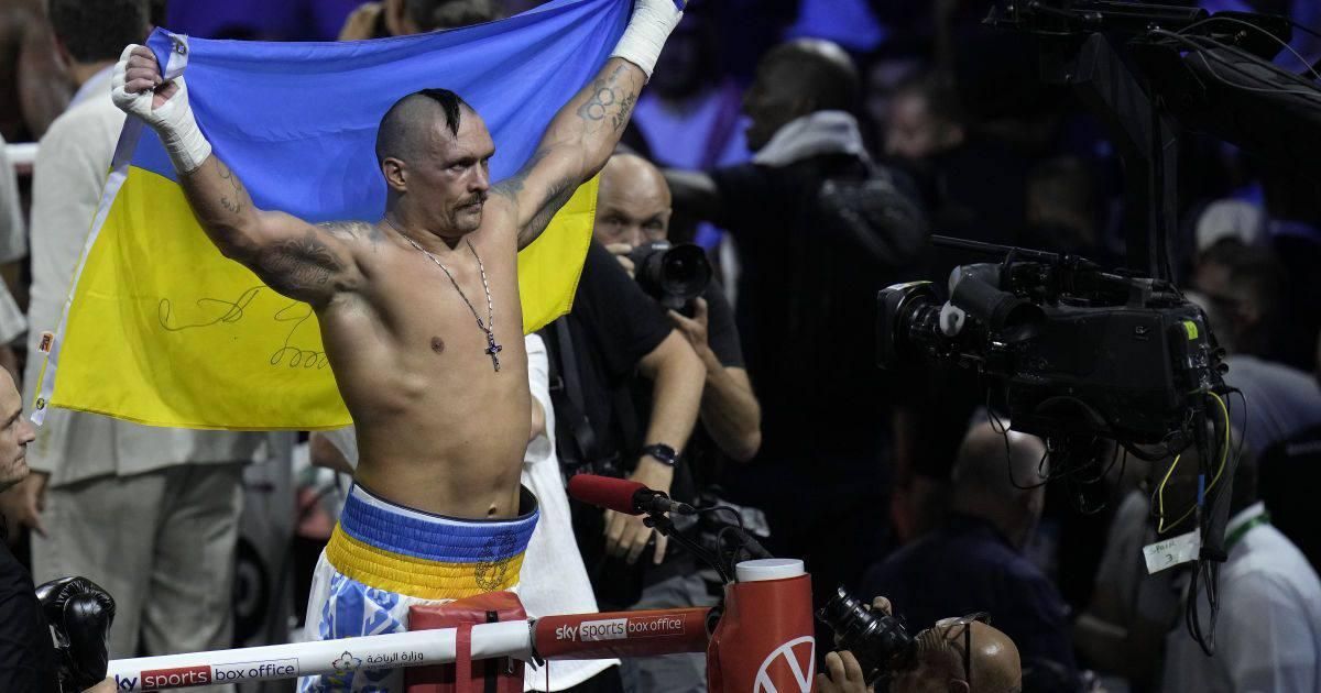 Олександр Усик / Фото з соцмереж Олександр Усик / Фото з соцмереж