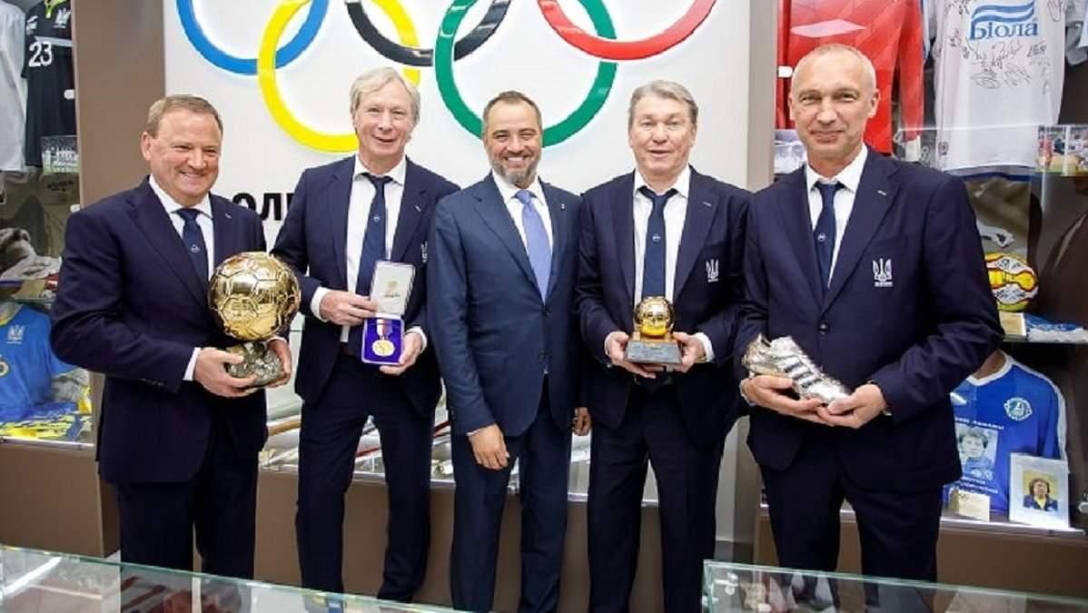 Беланов, Михайличенко, Павелко, Блохин и Протасов / УАФ