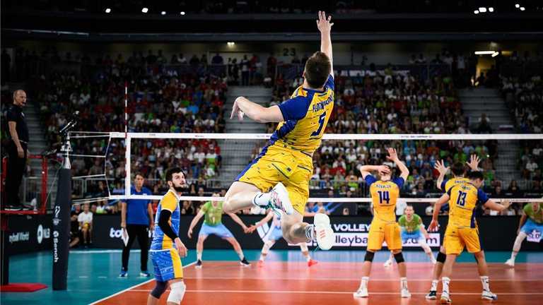 Словения – Украина / Фото Volleyballworld Словения – Украина / Фото Volleyballworld