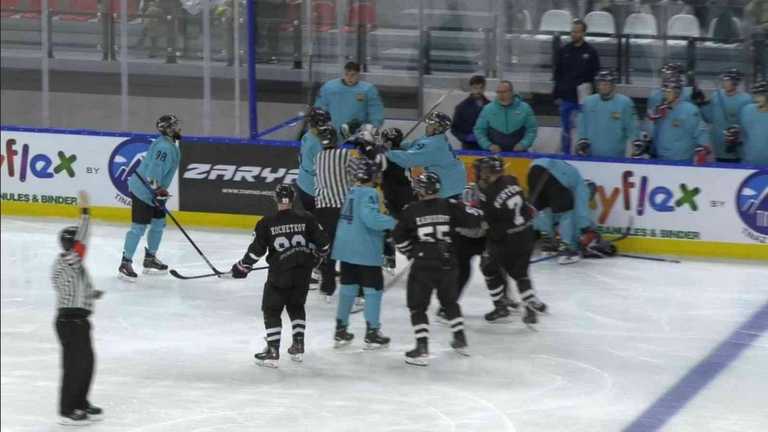 Драка на матче Буз Адам – Барселона / фото из открытых источников Драка на матче Буз Адам – Барселона / фото из открытых источников