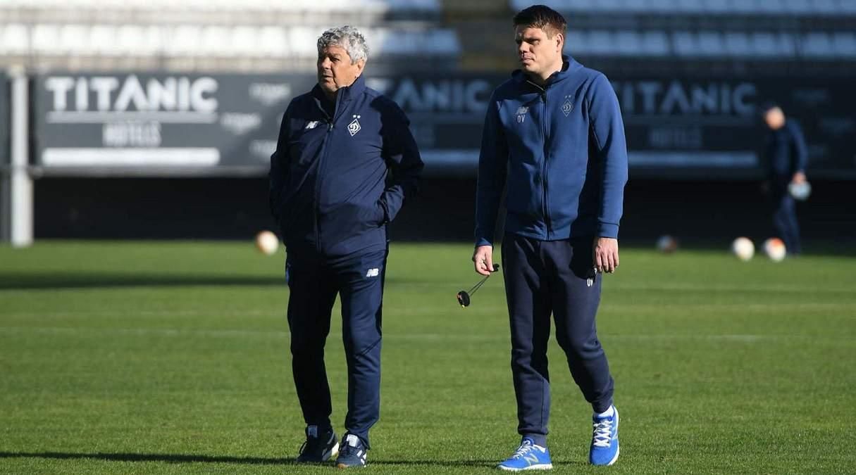 Луческу та Вукоєвіч / Сайт Динамо Луческу та Вукоєвіч / Сайт Динамо