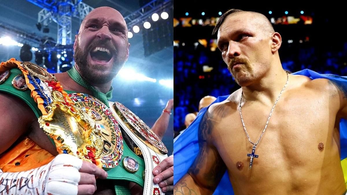 Усик – Ф'юрі / Колаж Marca Усик – Ф'юрі / Колаж Marca