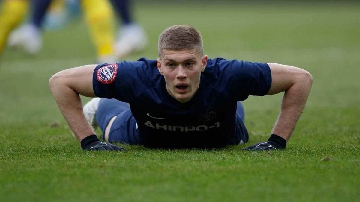 Артем Довбик / фото СК Дніпро-1 Артем Довбик / фото СК Дніпро-1