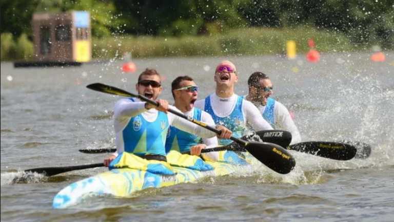 Чоловіча збірна України з веслування на байдарках-четвірках / фото з відкритих джерел Чоловіча збірна України з веслування на байдарках-четвірках / фото з відкритих джерел