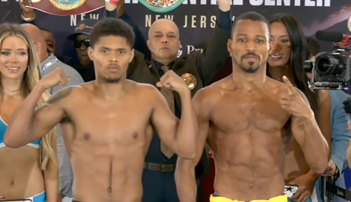 Стівенсон та Консейсао / фото The Ring