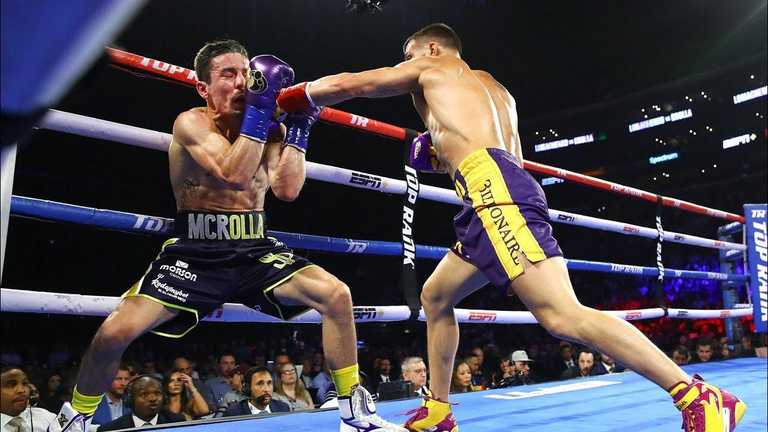 Ломаченко против Кроллы / фото Top Rank Ломаченко против Кроллы / фото Top Rank