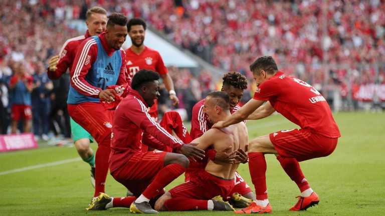 Франк Рибери с партнером в Баварии / фото bein Франк Рибери с партнером в Баварии / фото bein