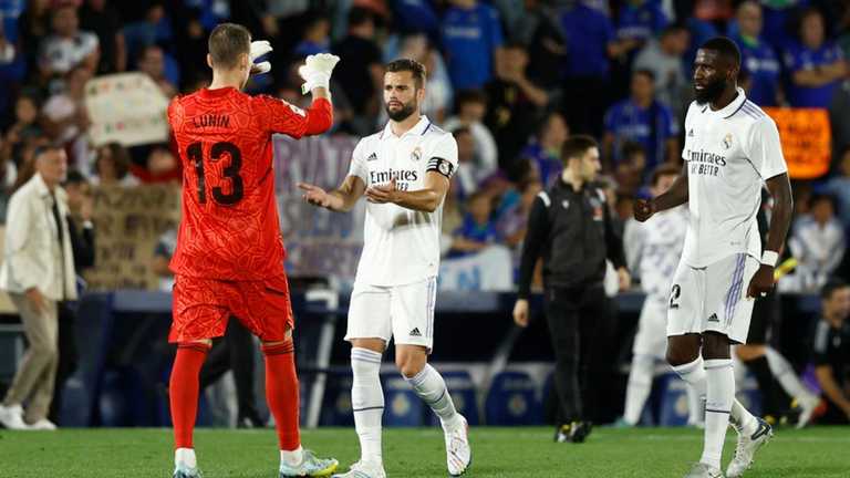 Лунін з партнерами під час Ель Класіко / фото з відкритих джерел Лунін з партнерами під час Ель Класіко / фото з відкритих джерел