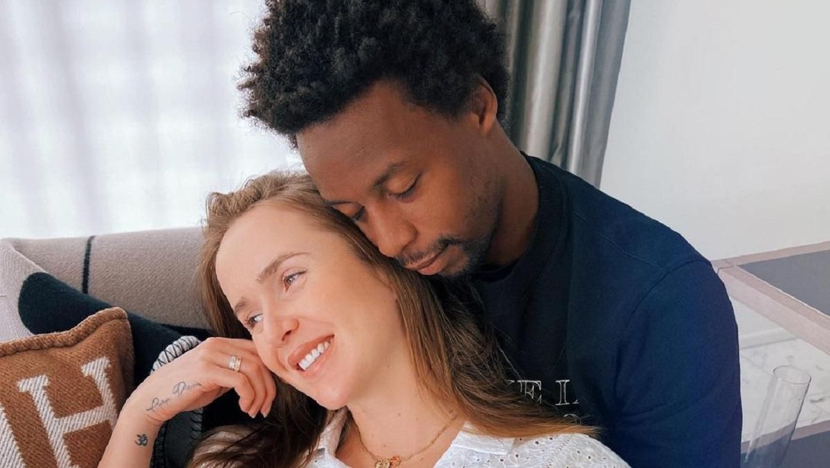 Элина Свитолина и Гаэль Монфис / Фото из Instagram