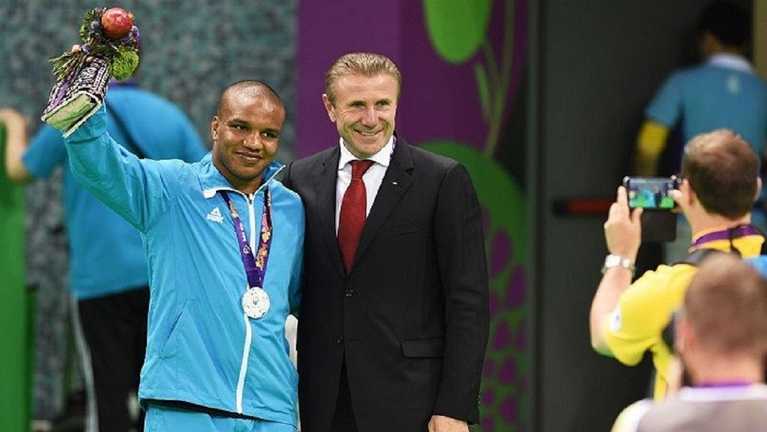 Сергей Бубка и Жан Беленюк / Фото НОК Сергей Бубка и Жан Беленюк / Фото НОК