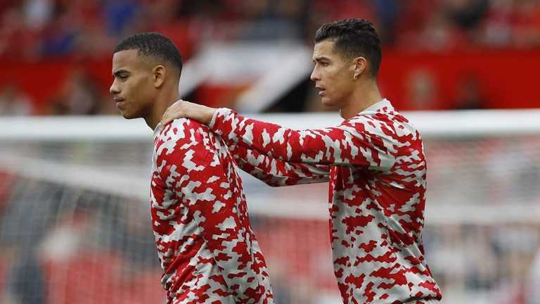 Грінвуд і Роналду / Фото МЮ Грінвуд і Роналду / Фото МЮ